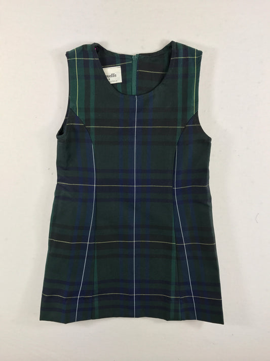 Winter Green CheckDress