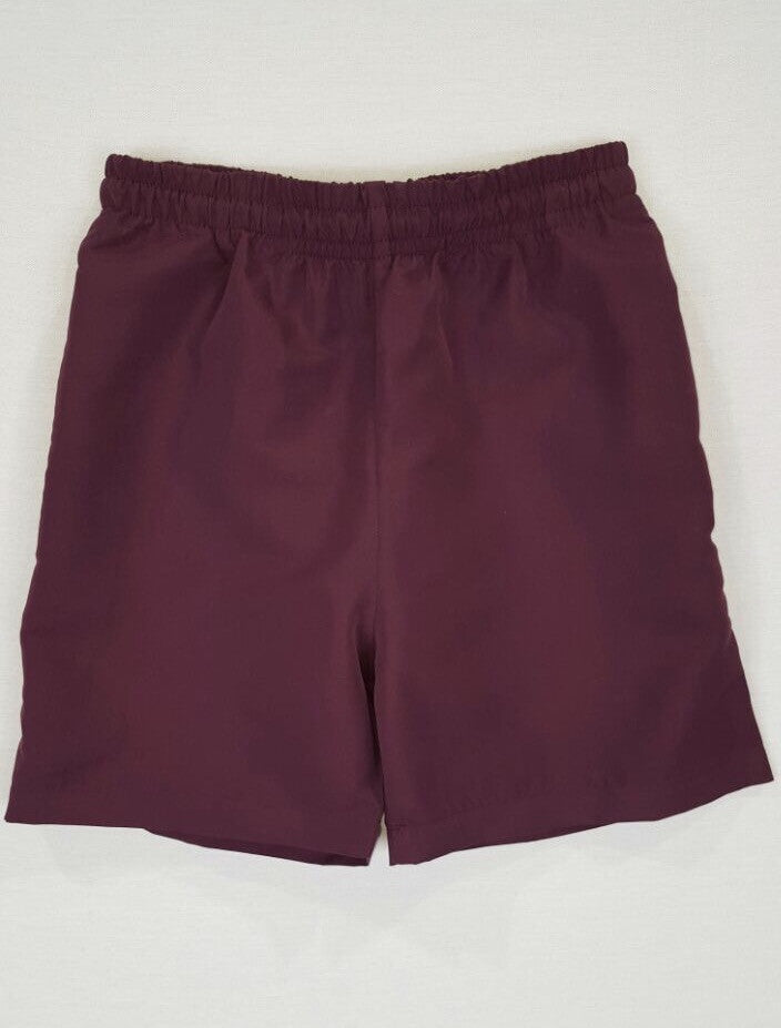 Sports Maroon Shorts