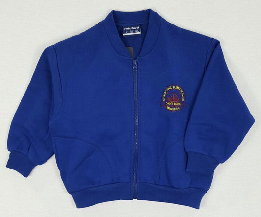 Fleecy Royal Blue Sports Jacket