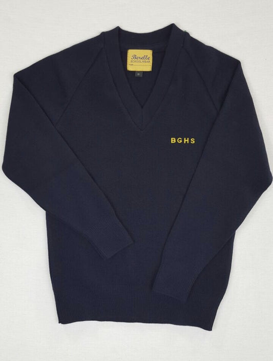 Navy Woollen Jumper