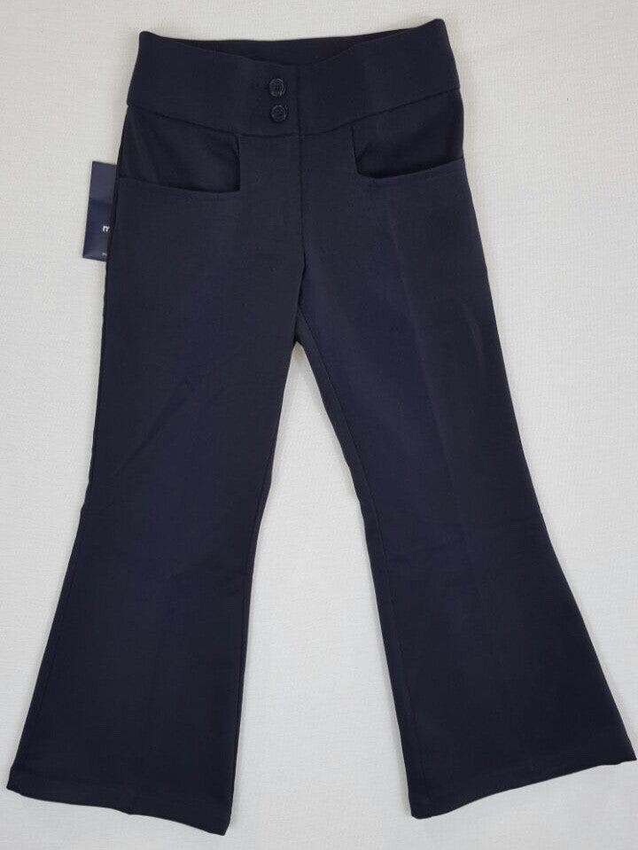 Girls Slacks Navy