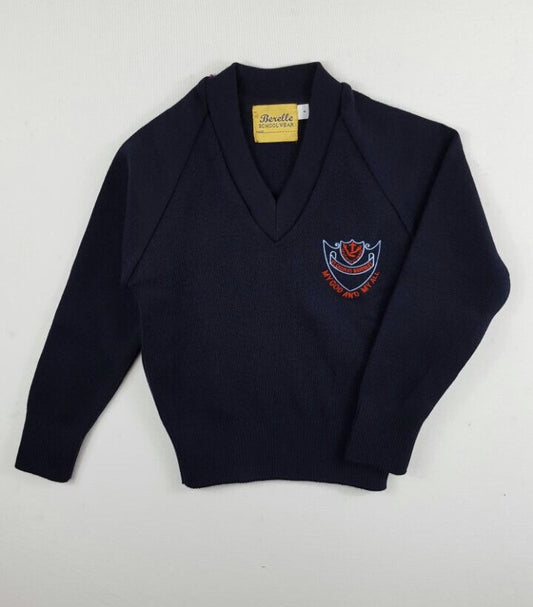 Woollen Navy Jumper
